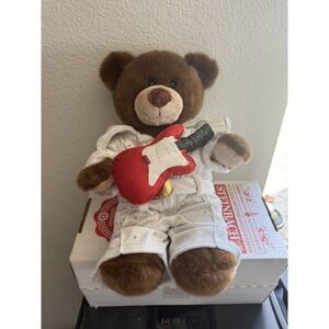 Soft Build-A-Bear BAB Workshop‎ w/Elvis Accessories Outfit & Guitar COLLECTIBLE